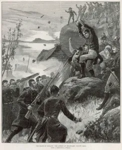 Process Prints: Affray at Belmullet 1881