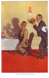 Eating Prints: Affront from the Rear by Charles Crombie