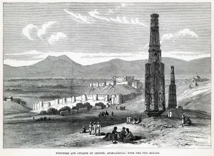 Towers Prints: AFGHANISTAN / GHUZNI / 1878