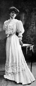Straw Prints: An Afternoon Dress, 1905