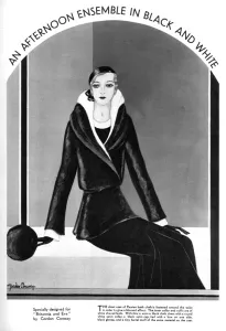 Gordon Conway Prints: An afternoon ensemble by Gordon Conway