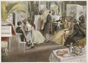 Afternoon Prints: AFTERNOON TEA IN PARIS