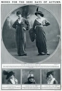 Buttons Prints: Aftertoon clothing 1913