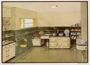 Kitchen Prints: Aga Kitchen Advert (1)