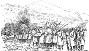 Operations Prints: Agent and eviction party, Country Kerry, Ireland