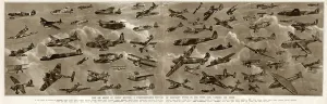 Biplane Prints: The air might of Great Britain by G. H. Davis