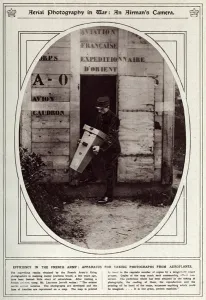 Photography Prints: An airmans camera 1917