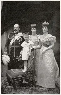 Edward Prints: Albert Edward and Alexandra, Prince & Princess Wales (later King Edward and Alexandra of Denmark)