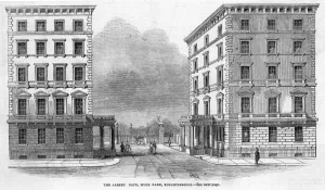 1844 Prints: Albert Gate, London