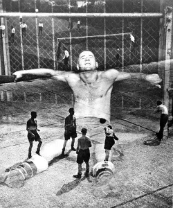 Marked Prints: Alex James and Footballers Montage, 1933