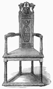Period Prints: Alexander Popes Chair, 1862