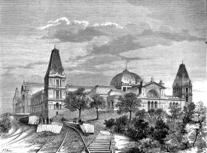 Visitors Prints: The Alexandra Palace, 1875
