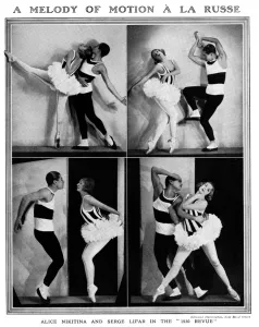 Ballet Prints: Alice Nikitina & Serge Lifar in 1930 Revue