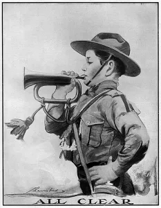 Clear Prints: All Clear - boy scout during WWI by Barribal