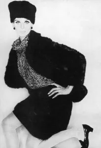 Johnson Prints: All the Fun of the Furs, London Life fashion spread 1966