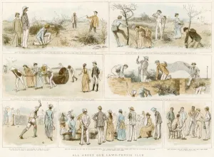 Strip Prints: All about our lawn tennis club 1886