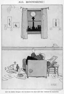 March Prints: All Moonshine! by W. Heath Robinson