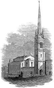 1846 Prints: All Saints Church, Lambeth, 1846