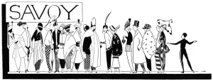 Hotels Prints: All the world is rushing to the Savoy