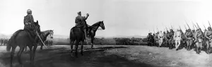 December Prints: Allied March-Past after the capture of Monastir; First World