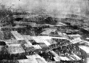 Forces Prints: Allied Paratroops over Wesel; Second World War, 1945