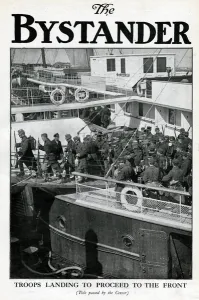 Princesse Prints: Allied troops landing for the Western Front, WW1