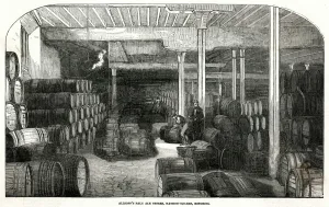Samuel Prints: Allsopps pale-ale brewery 1853