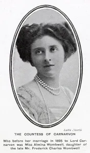 Countess Prints: Almina Herbert, Countess of Carnarvon (1876 - 1969)