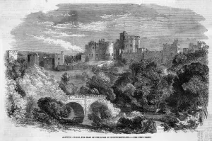 1858 Prints: Alnwick Castle