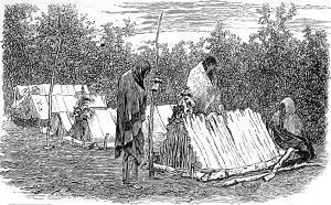 Indians Prints: America Indians, Indian graves