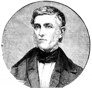 Prints of Portrait of Bayard Taylor, born in 1825 in Pennsylvania.He visited Europe, Asia, Africa and Japan and became a well known travel writer and contributor to the Tribune newspaper November Prints: American Celebrities, Literary Celebrities of New York, Baya