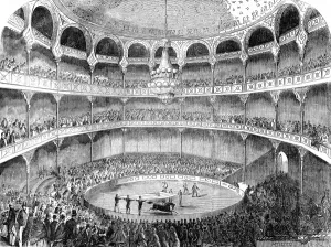 United Prints: The American Circus at the Alhambra Palace, London, 1858