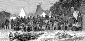 European Prints: American Indians. New Mexico and Colorado. Tribe of Apache I
