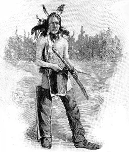 Camp Prints: American Indians. On the outskirts of the camp
