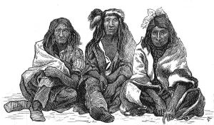 Indians Prints: American Indians. The Red River Territory. Red River Indians