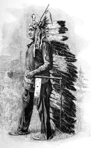Shortly Prints: American Indians. Sitting Bull, Sioux Chief