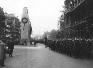 Cenotaph Prints: American troops in Victory Parade, 1919