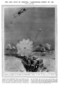 Biplane Prints: Ammunition Supply By Air