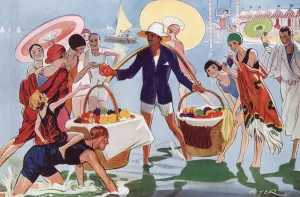 Venetian Prints: The Amphibians, 1927 by Peter