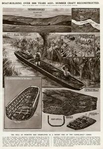 Discovery Prints: Ancient boat building by G. H. Davis