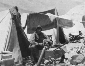 Camp Prints: Andrew Irvine on Everest, 1924