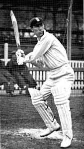 Centuries Prints: Andrew Sandham Batting in the Nets, 1924