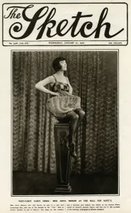Benson Prints: Anita Benson, in fancy dress, 1920