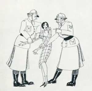 Officials Prints: Anna Zinkiesen - Mariegold in Society -... ushered into the presence of Two Female