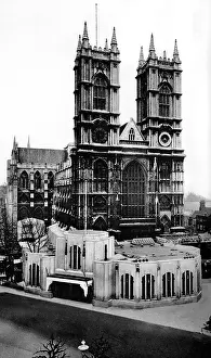 Images Dated 15th February 2012: Annexe built on Westminster Abbey for George VI coronation