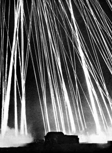 Firing Prints: Anti-Aircraft Rockets, Britain; Second World War, 1944