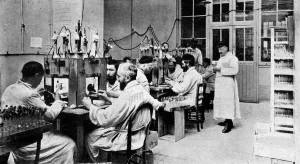 Laboratory Prints: Anti-typhoid vaccination in the French army