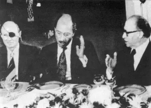 1977 Prints: Anwar Sadat at a state dinner