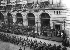 Commonwealth Prints: ANZAC Day in London, 25th April 1919