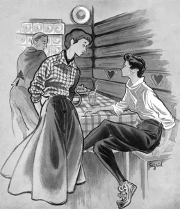 Socialising Prints: Apres ski fashion 1953